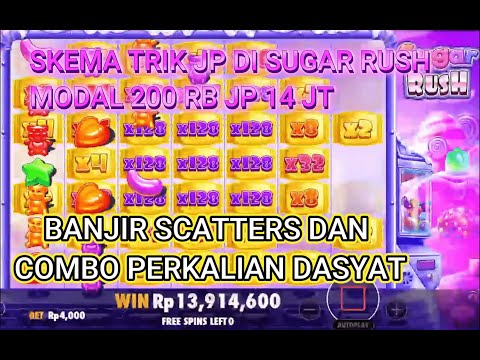 TRIK AMPUH BERMAIN DI SUGAR RUSH 💥 SITUS SLOT GACOR HARI INI ✅ POLA SLOT GACOR HARI INI