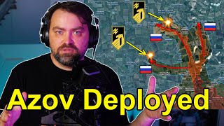 Update from Ukraine | Azov Deployed | Ukraine Sent Emergency Reinforcements to Stop Ruzzian Attack