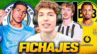 ENZO FERNANDEZ AL MANCHESTER CITY! WOLTEMADE A LA JUVENTUS! NWANERI AL DORTMUND! FICHAJES 26/27