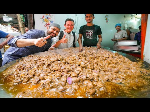 YouTube video thumbnail: Kebab Fry Mountain + Bangladeshi Food in Old Dhaka!