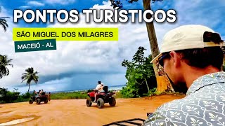 4 LUGARES INCRÍVEIS PARA CONHECER EM MILAGRES 🏝️🐠🏍️