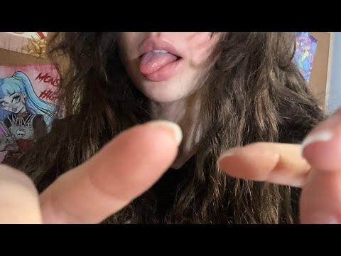 Messy ASMR: Back 2 Basics / Face Touching, Mouth Sounds, Tongue Clicking