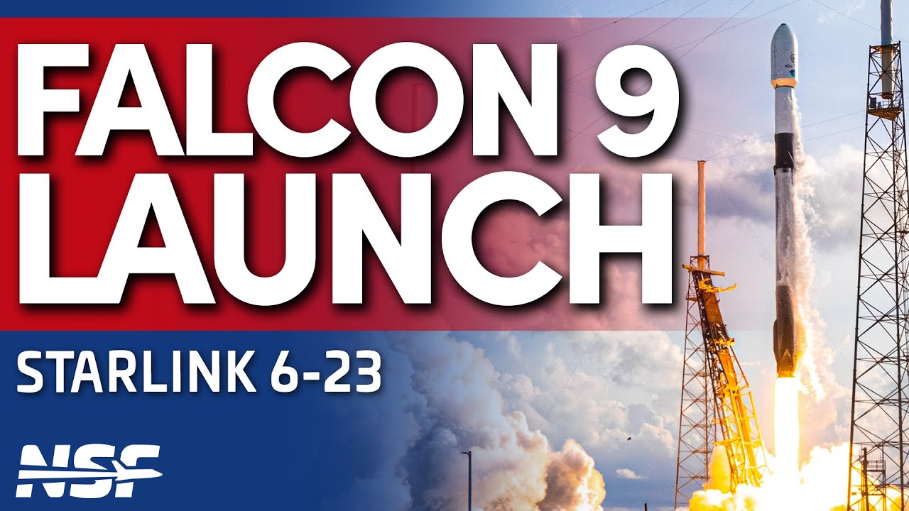 SpaceX Falcon 9 Launches Starlink 6-23 Mission