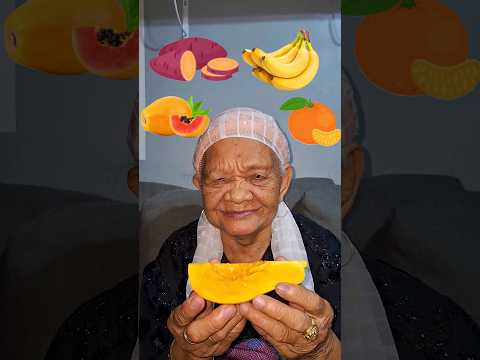 Eating Fruits Emoji Challenge???? #emojieatingchallenge #makan #food #mukbang #fruits #shorts