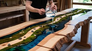 Special Woodworking Project: The Making of a Flawless Epoxy River Table