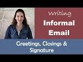 Informal Email Communication Essentials