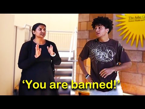 College Staff Caught US Filming in School…