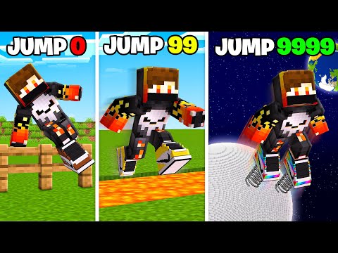 LEVEL 1 JUMP VS LEVEL 982,783,528 JUMP IN MINECRAFT !!!