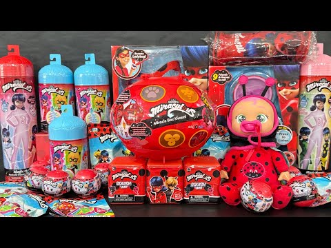ASMR 40+ Minutes Miraculous Ladybug Toys Mystery Blind Box Oddly Satisfying Unboxing | No Talking
