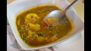 Sopas De Pescado a Mi Manera