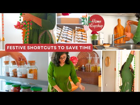 Festive Shortcuts to Save time in the kitchen & Home Decor | Home Gupshup