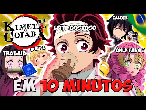 DEMON SLAYER ACADEMIA DOS HASHIRAS EM 10 MINUTOS (PARÓDIA REDUBLAGEM)