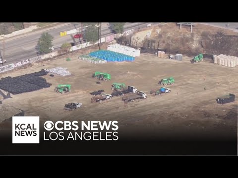 Toxic wildfire debris removal sparks fear in communities near LA County burn scars