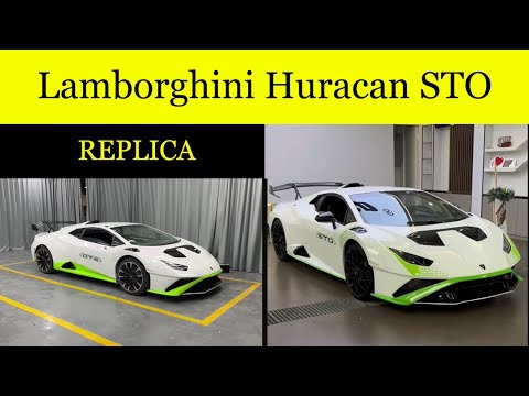 HOMEMADE LAMBORGHINI HURACAN STO - SUPERCAR REPLICA