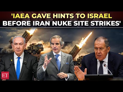 'Stop politicising': Lavrov blasts IAEA, alleges it gave Israel 'hints' before Iran nuke site strike
