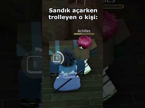 Sandık Açarken Trolleyen O Kişi...#99nightintheforest #roblox