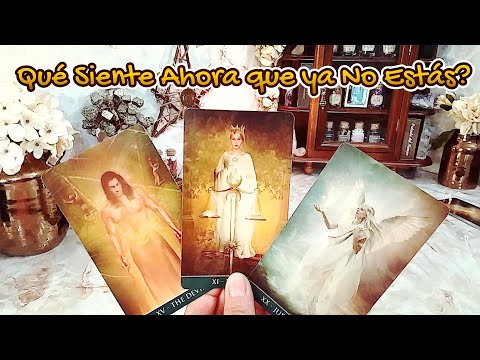 ✨️Qué Siente Ahora que Le Soltaste y Te Has Marchado?💔🚶‍♀️‍➡️Se Arrepiente de Algo?😔  #tarot