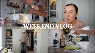 WEEKEND VLOG | baking, birthday celebrations & a big declutter