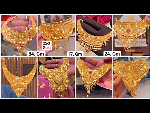 #2025 Latest Gold Necklace Designs With Weight And Price |Gold Necklace |Necklace Designs #necklace