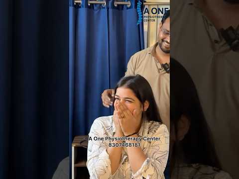 You won’t believe the first sitting reaction😱#chiropracticcare #physiotherapist #cervicaltreatment