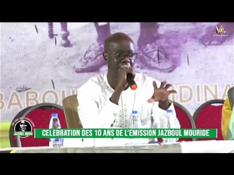 DR  DOUDOU MANE DIOUF SUR L'HERITAGE DE MAME CHEIKH IBRAHIMA FALL