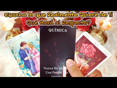 ✨️Escucha lo que Realmente Quiere de Ti 🗣😳 Esto Hará al Respecto 🕯🎴 AlmasGemelas//Ex's 🔥 #tarot