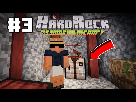 Minecraft HARDROCK TerraFirmaCraft (Pickax, saw, crafting table) #3