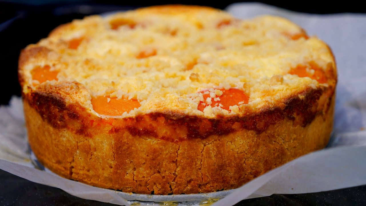Творожный Пирог с Абрикосами! Это Такая Вкуснотища!