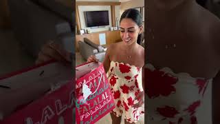 I LOVE giving presents 😍❤️ #christmas #australia #greeklife #hopecore