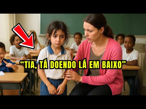 "TIA, DÓI QUANDO EU SENTO" - QUANDO A PROFESSORA DESCOBRIU O MOTIVO..