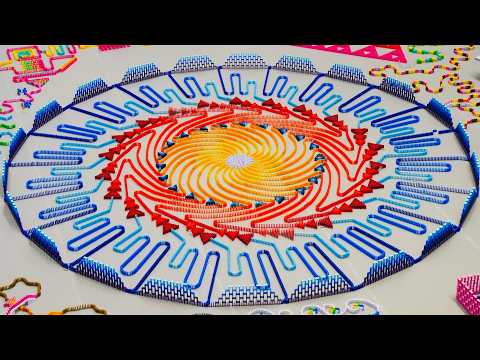 100,000 Dominoes - The Colossal Spiral | Destination Domino 2024