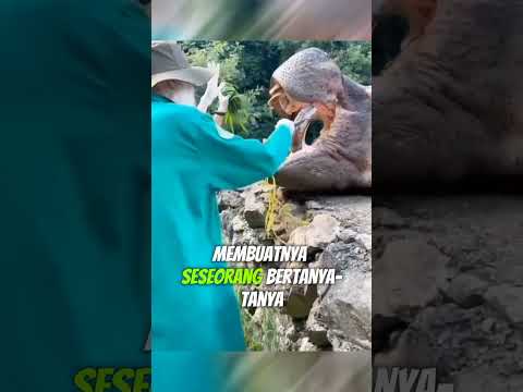 Menggosok gigi kudanil #shorts #shortvideo