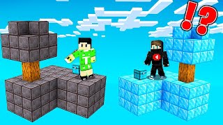 ماين كرافت : حرب جزر حظ ولكن حظ جزيرة الدايموند ضد جزيرة النذرايت !!؟