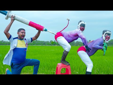 Must Watch New Funny Video 2025,Top New Comedy Video, Try To Not Laugh, By Ding Dong
