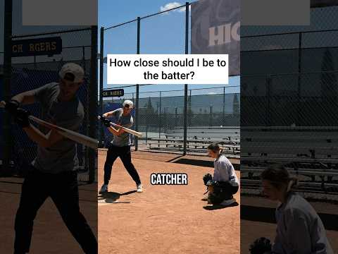 How to have the PREFECT set up behind the plate ? #baseball #softball