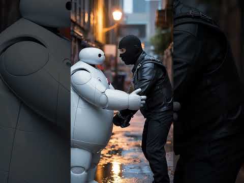 Baymax Rescues Pikachu from a Helicopter Kidnapping! #shorts #story