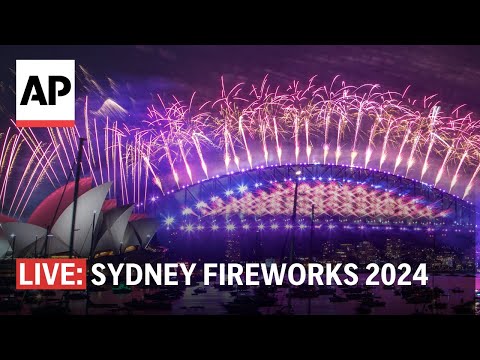 Sydney fireworks 2024: Watch as Australia rings in the New Year (full show)