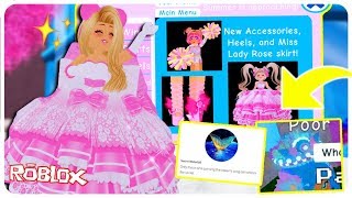How To Get The Brand New Mermaid Halo Roblox Royale High Videos - buying every new royale high accessory new halo skirt heels more
