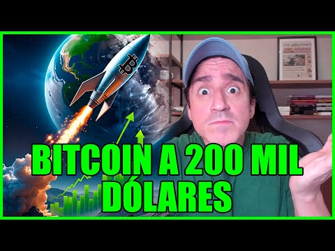 🚀 BITCOIN A 200 MIL DÓLARES NESTE CICLO?