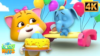 Loco Nuts Naik Naik dan Pergi Video Kartun Lucu untuk Si Kecil