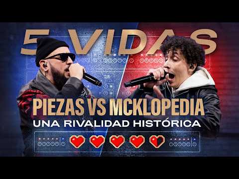 EL CLÁSICO QUE DEBES CONOCER PIEZAS VS MCKLOPEDIA | 5 VIDAS | Red Bull Batalla