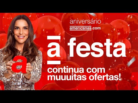 Tá rolando a festa da Americanas com muuuitas ofertas :)