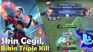 Skin Cegil, Bikin Triple Kill || Review Skin Ixia Metro Zero mobile legends