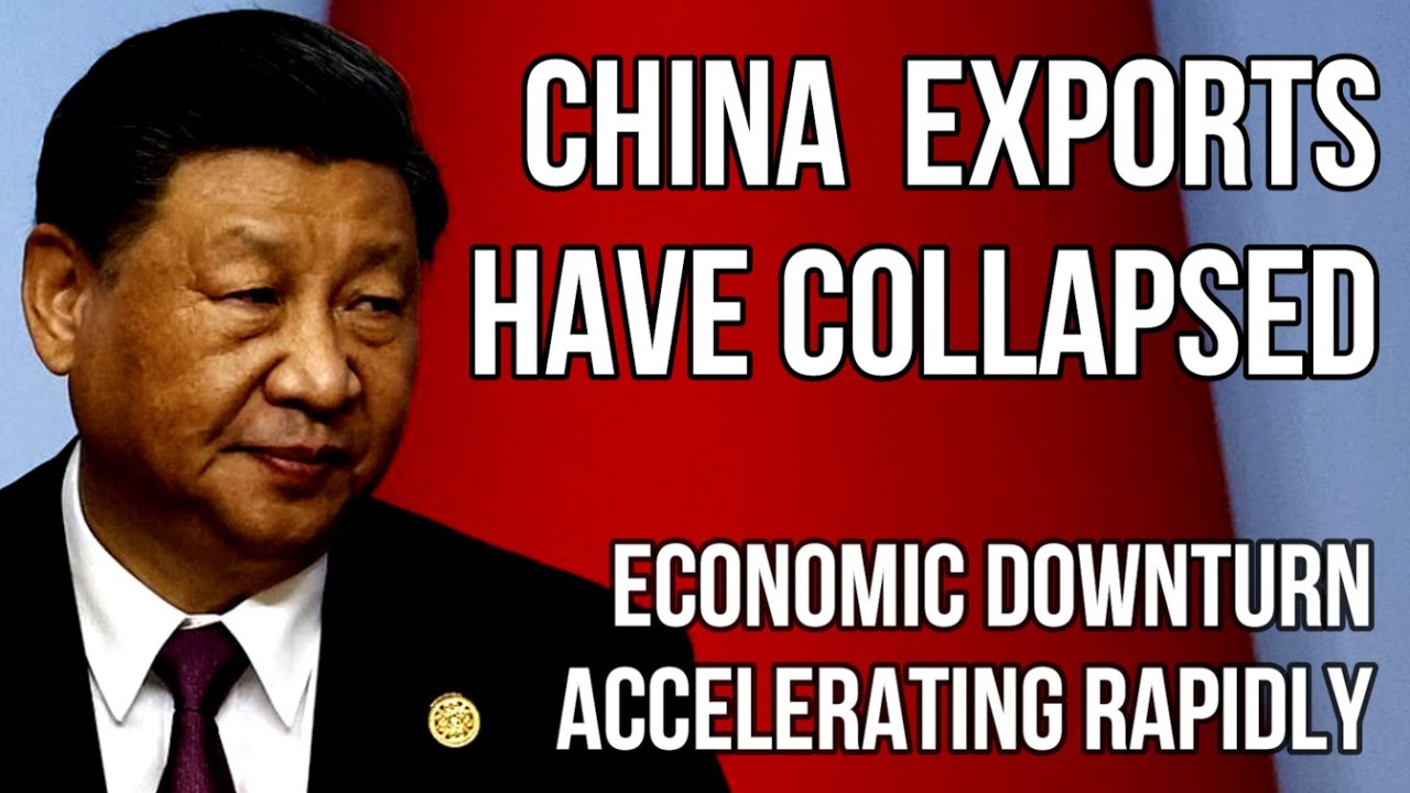 CHINA Exports Have COLLAPSED as Economic Downturn Accelerates, Wheat Crop in Crisis & US Trade War