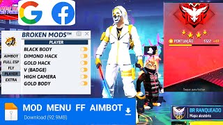 🔰 NOVO MOD MENU FF BROKEN MODS AIMBOT E HEADSHOT OB50 🔰 MOD MENU FREE FIRE BROKEN MODS ATUALIZADO