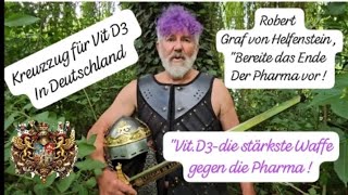 Robert Franz : Kreuzzug für Vit.D3 und damit das Ende der Macht der Pharma.