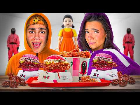 Provo il NUOVO MENÙ di SQUID GAME! (Collaborazione KFC)