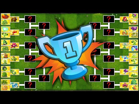 PvZ 2 BIG Tournament - Who Will Win? - Plant vs Plant Battlez