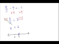 Solving Two-Step Inequalities with One Variable