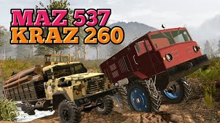 NEW TRUCK KRAZ 260 & MAZ 537 || RTHD 14.5